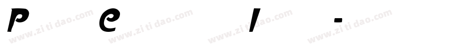 Paris Condensed Italic字体转换